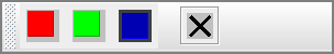 a free-floating toolbar